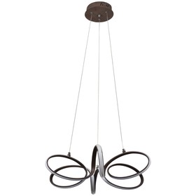 

Люстра, 138Вт, LED, 60x60x90 см, цвет кофе