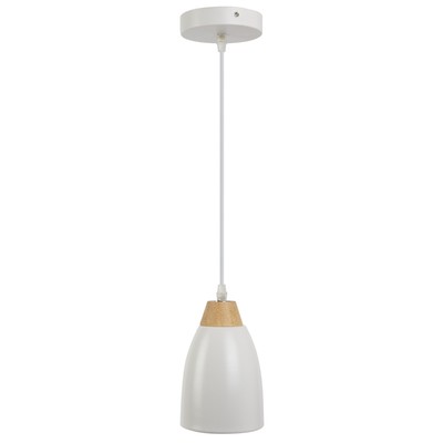 Светильник подвесной HIPER, 60 Вт, E27, 12×17×70 см, белый