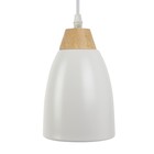 Светильник подвесной HIPER, 60 Вт, E27, 12×17×70 см, белый - Фото 4