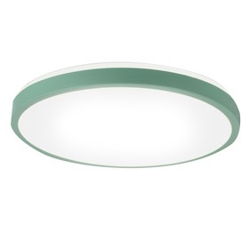 

Потолочный светильник, 60Вт, LED, 49,5x49,5x4 см, цвет зеленый