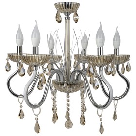 

Люстра, 30Вт, E14, 62x62x60 см, цвет хром