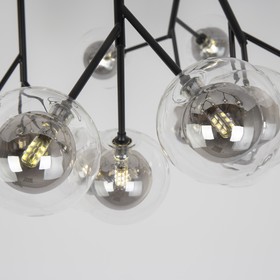 

Люстра, 20Вт, LED, 75x75x41 см, цвет чёрный