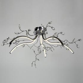 

Люстра, 35Вт, LED, 70x70x35 см, цвет хром