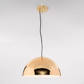

Подвес, 40Вт, E14, 35x35x120 см, цвет золотой