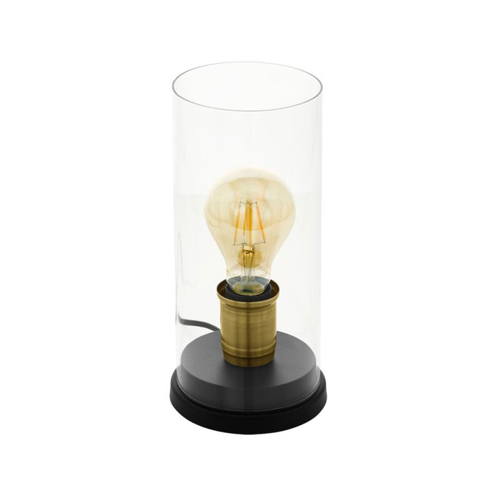 Настольная лампа SMYRTON, 1x60Вт E27, цвет бронза, чёрный