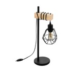 Настольная лампа TOWNSHEND 5, 1x60Вт E27, цвет коричневый, чёрный - фото 4227223
