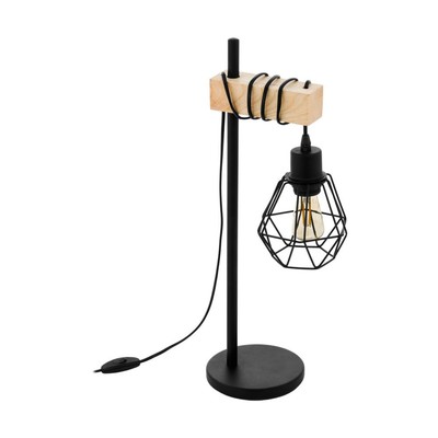 Настольная лампа TOWNSHEND 5, 1x60Вт E27, цвет коричневый, чёрный
