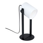 Настольная лампа HORNWOOD 1, 1x28Вт E27, цвет чёрный - фото 300950599