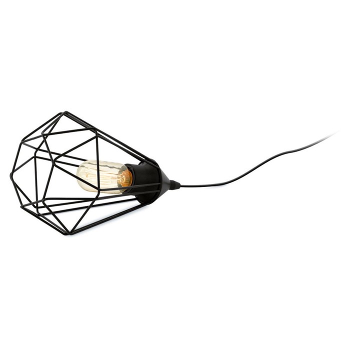 Настольная лампа TARBES, 1x60Вт E27, цвет чёрный