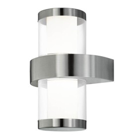 Бра Beverly 1 2x3,7Вт LED, 3000K, 560лм, цвет стальной 7512691