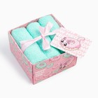 Набор махровых салфеток Этель Meowgical 30х30см-3шт, хлопок,340 г/м2 - Фото 5