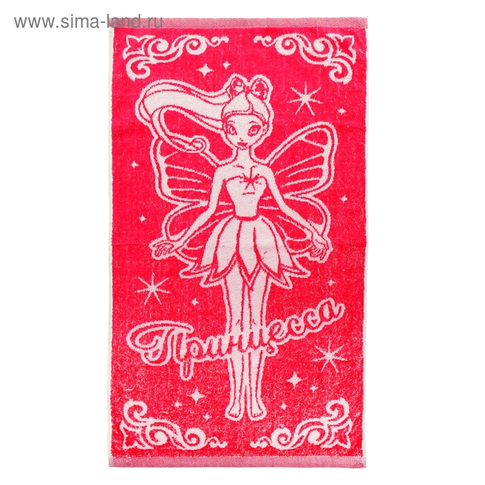 Полотенце "Collorista" Принцесса 48х90 см хлопок, 480гр/м2 - Фото 1