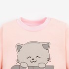 Кофточка (лонгслив) для девочки "Cute", цвет розовый, рост 62 см - фото 54739662