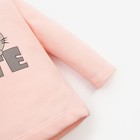 Кофточка (лонгслив) для девочки "Cute", цвет розовый, рост 62 см - фото 54739663