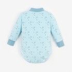 Боди для девочки Заяц, цвет голубой, рост 74 см 9351319