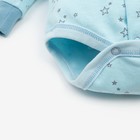 Боди для девочки Заяц, цвет голубой, рост 80 см 9351320