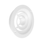 Решетка вентиляционная "КосмоВент" Л80ДФ, d=80 мм, неразъемная - фото 24498375