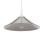 Светильник BayerLux Алана 1хЕ27 белый/серебро 30х30х9см - фото 21890762