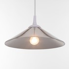 Светильник BayerLux Алана 1хЕ27 белый/серебро 30х30х9см - фото 21890763