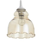 Светильник BayerLux Дамира 1хЕ27  белый 21х21х18см - фото 32417062