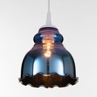 Светильник Дамира 1хЕ27 белый/синяя радуга 21х21х18см - Фото 3