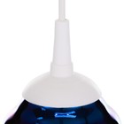 Светильник Дамира 1хЕ27 белый/синяя радуга 21х21х18см - Фото 5