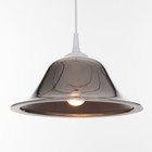 Светильник BayerLux «Эльвира» 1хЕ27 белый/хром 30×30×12 см - фото 57967770