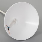 Светильник BayerLux «Эльвира» 1хЕ27 белый/хром 30×30×12 см - фото 57967776