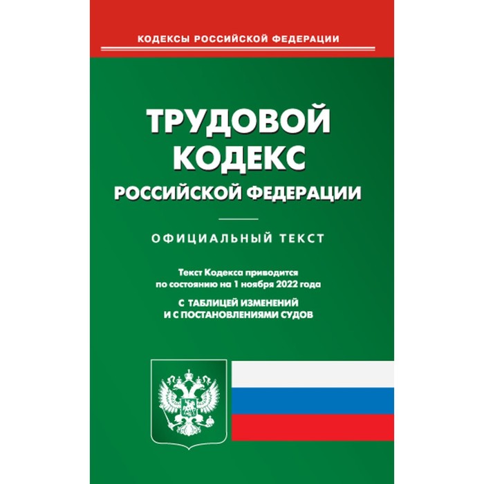 Трудовой кодекс Российской Федерации - фото 282635936
