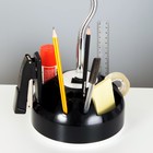 Настольная лампа "Ави" E27 15Вт черный 16х16х49 см RISALUX 9107571