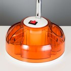 Настольная лампа "Ави" E27 15Вт оранжевый 16х16х49 см RISALUX - фото 21892019