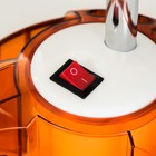 Настольная лампа "Ави" E27 15Вт оранжевый 16х16х49 см RISALUX - фото 21892020