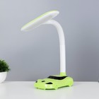 Настольная лампа "Машина" LED 4Вт нежно-зеленый 19,5х23х47 см - фото 3800563