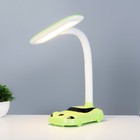 Настольная лампа "Машина" LED 4Вт нежно-зеленый 19,5х23х47 см RISALUX - фото 8690215
