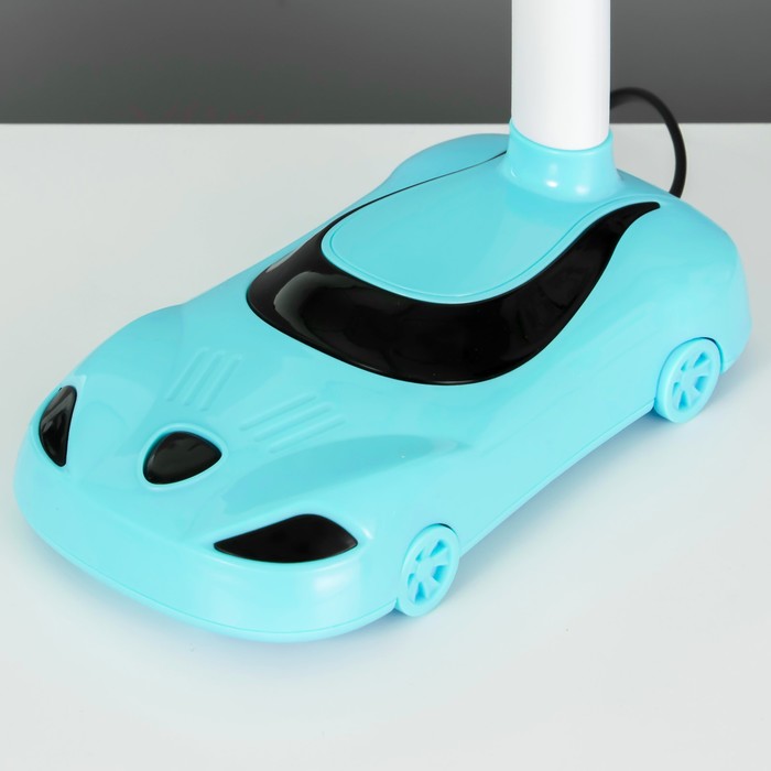 Настольная лампа "Машина" LED 4Вт голубой 19,5х23х47 см RISALUX - фото 1906122897
