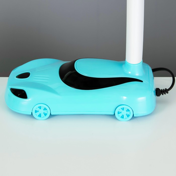 Настольная лампа "Машина" LED 4Вт голубой 19,5х23х47 см RISALUX - фото 1906122898