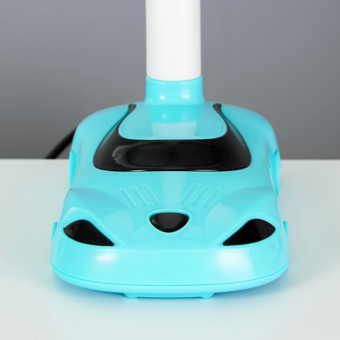 Настольная лампа "Машина" LED 4Вт голубой 19,5х23х47 см RISALUX - фото 1906122899