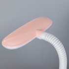 Настольная лампа "Котёнок" LED 3Вт нежно-розовый 11х26х43 см RISALUX - фото 21892158
