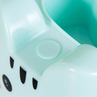 Настольная лампа "Котёнок" LED 3Вт голубой 11х26х43 см RISALUX - фото 21892170