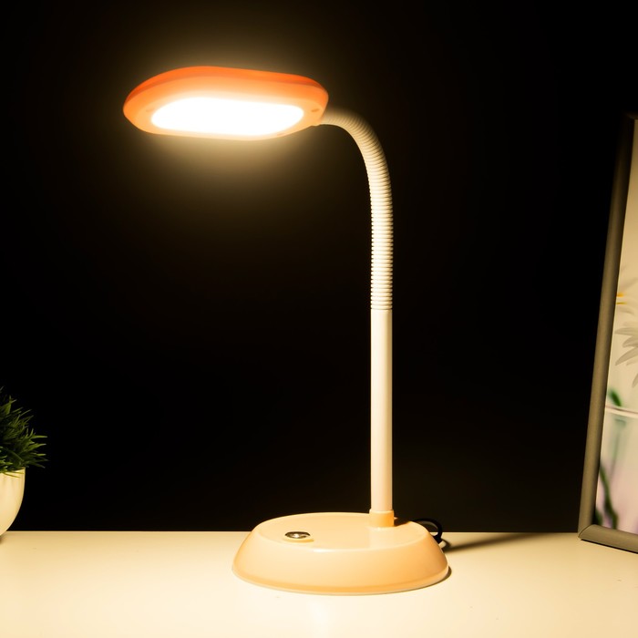 Настольная лампа "Пинки" LED 6Вт нежно-розовый 15х15х50 см RISALUX - фото 1910504852
