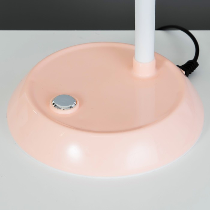 Настольная лампа "Пинки" LED 6Вт нежно-розовый 15х15х50 см RISALUX - фото 1895831491