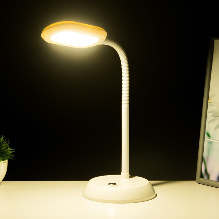 Настольная лампа "Пинки" LED 6Вт белый 15х15х50 см RISALUX - фото 1910504862