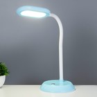 Настольная лампа "Пинки" LED 6Вт голубой 15х15х50 см RISALUX - Фото 2