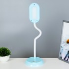 Настольная лампа "Пинки" LED 6Вт голубой 15х15х50 см RISALUX - Фото 4