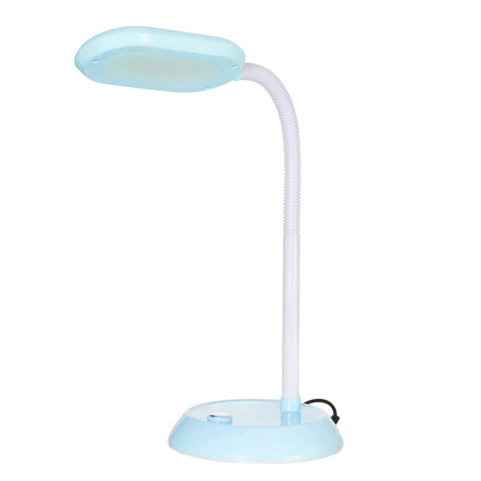 Настольная лампа "Пинки" LED 6Вт голубой 15х15х50 см RISALUX - фото 1910504879