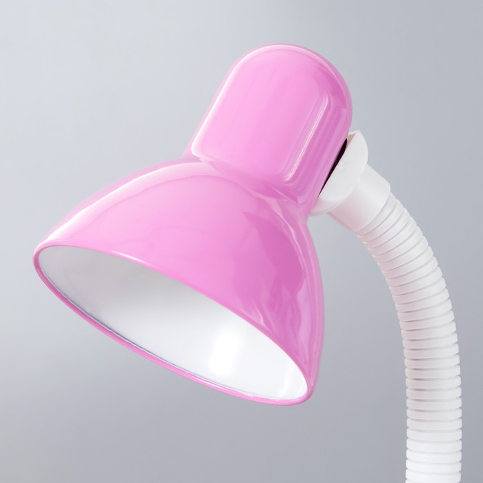 Настольная лампа "Лучик" Е27 15Вт розовый 14,5х17,5х41,5 см RISALUX - фото 1895831528