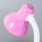 Настольная лампа "Лучик" Е27 15Вт розовый 14,5х17,5х41,5 см RISALUX 9136883