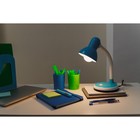 Настольная лампа "Лучик" Е27 15Вт голубой 14,5х17,5х41,5 см RISALUX - Фото 4