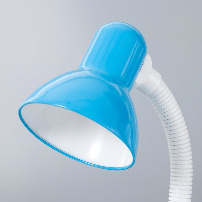 Настольная лампа "Лучик" Е27 15Вт голубой 14,5х17,5х41,5 см RISALUX - фото 1910504907