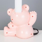 Настольная лампа "Мишка" LED 4Вт нежно-розовый 15х28,5х46 см RISALUX - Фото 8